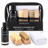 Dutch'D ® 4-in-1 Sneaker Schoonmaak set - Van een echt schoenenmerk! - Sneaker cleaner - Schoenen schoonmaak set - Sneaker Cleaning kit – Veilig voor Leer, Suède & Mesh