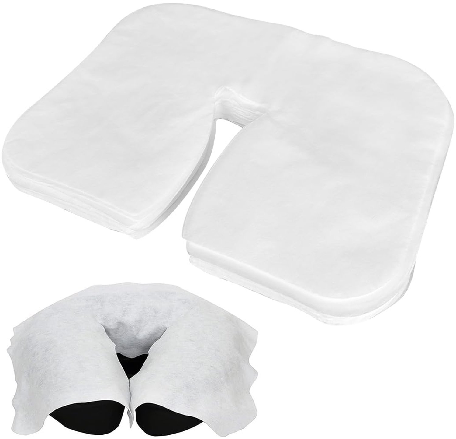 Pack van 200 Neus Slotted Tissues voor Massagetafels