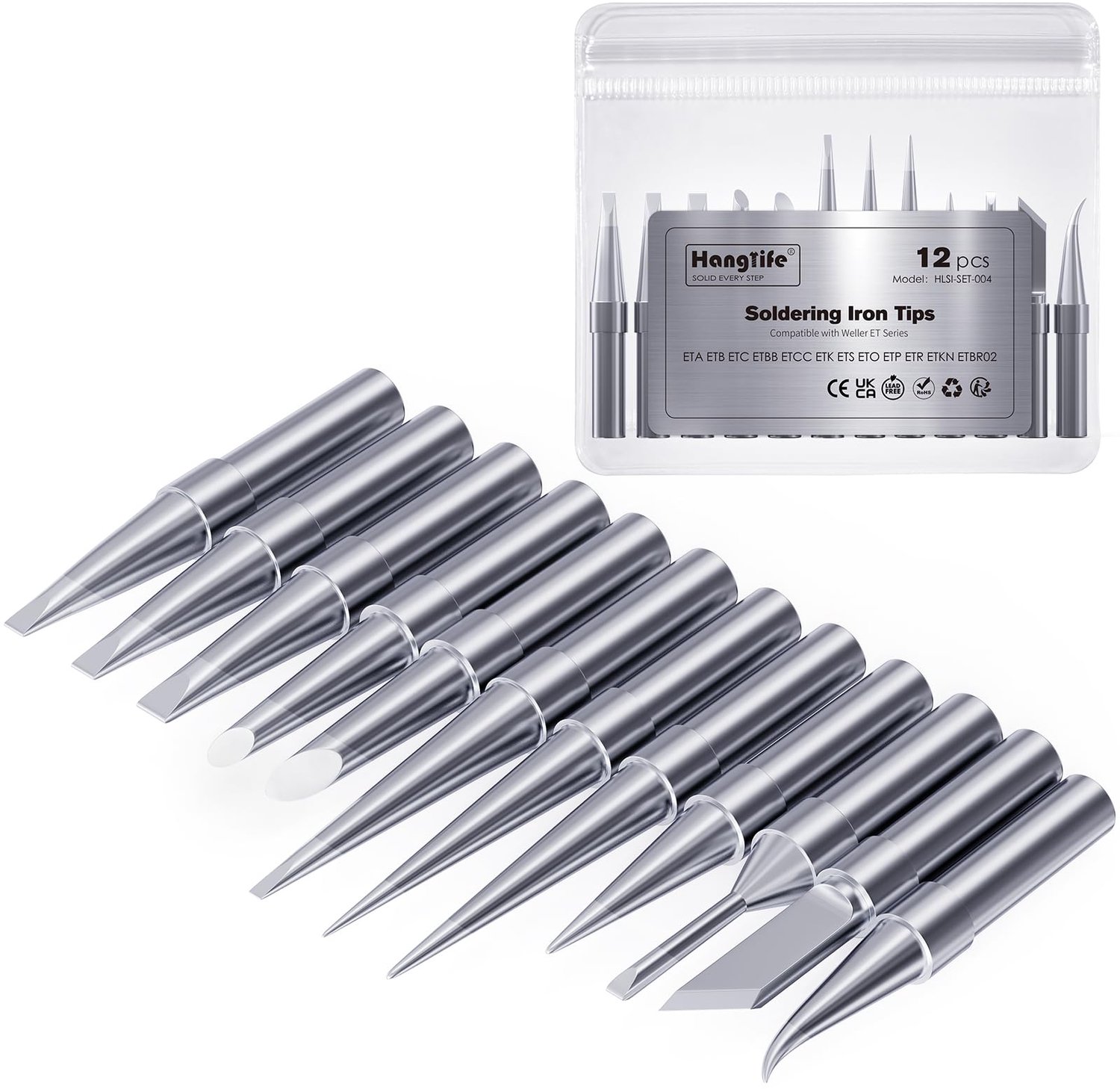 Vervangende Soldering Tips voor Diverse Soldering Stations