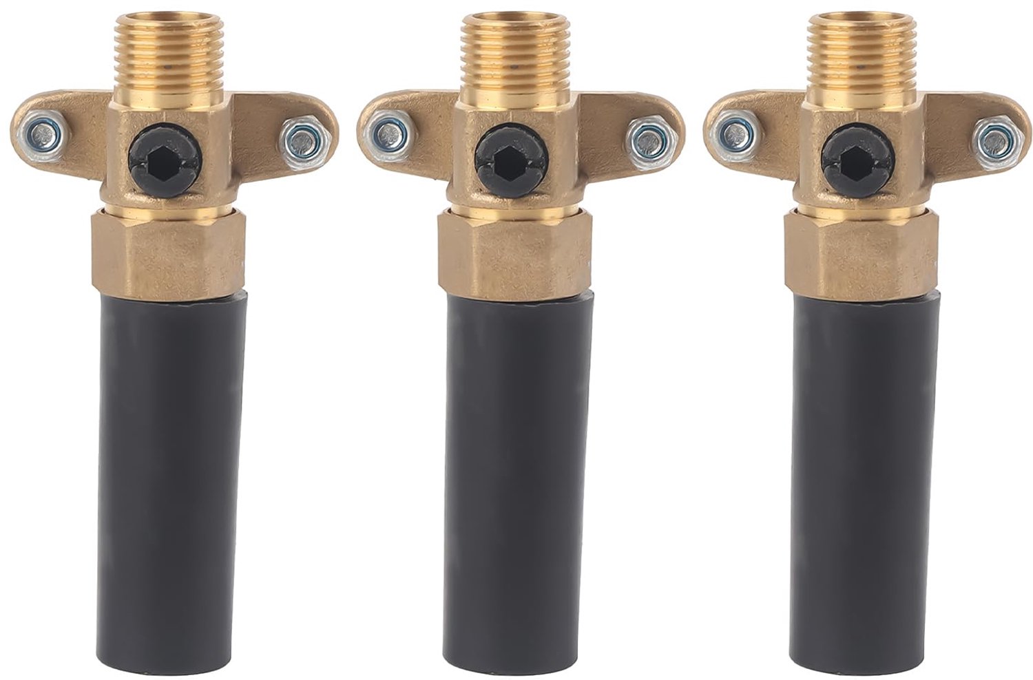 Waterklep Automatisch - Schapen Drinkaccessoires - Roestvrij Staal - 2 Stuks - Drinkwater Apparatuur - Afmetingen 13x6,2x3 cm - Drinkbak