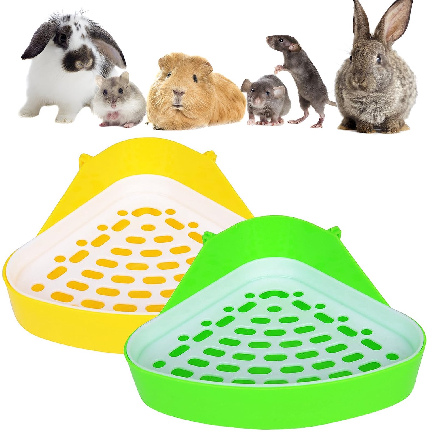 Triangelvormige Toilet voor Kleine Dieren