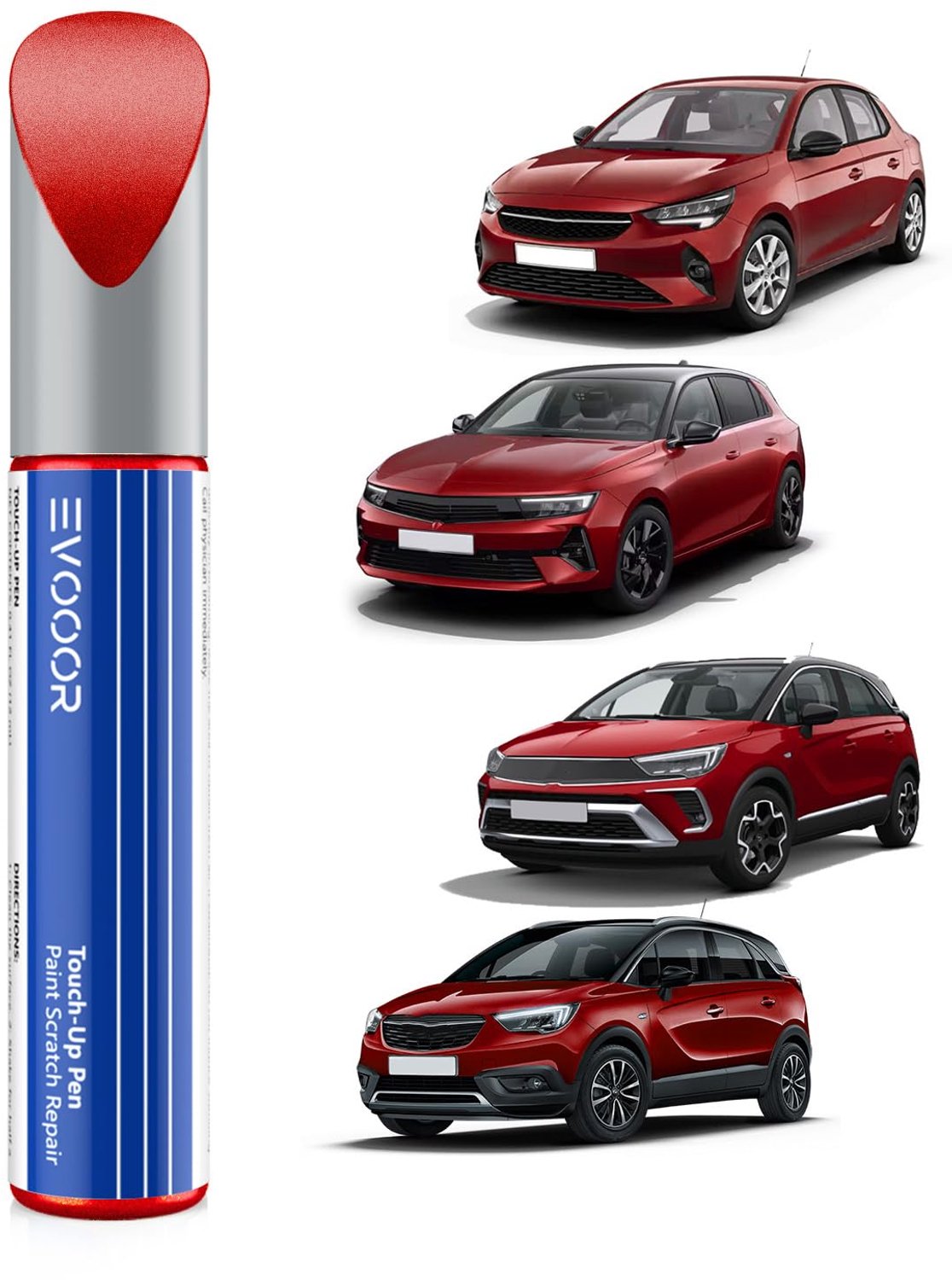 Auto Touch-Up Verf voor Krassen en Beschadigingen