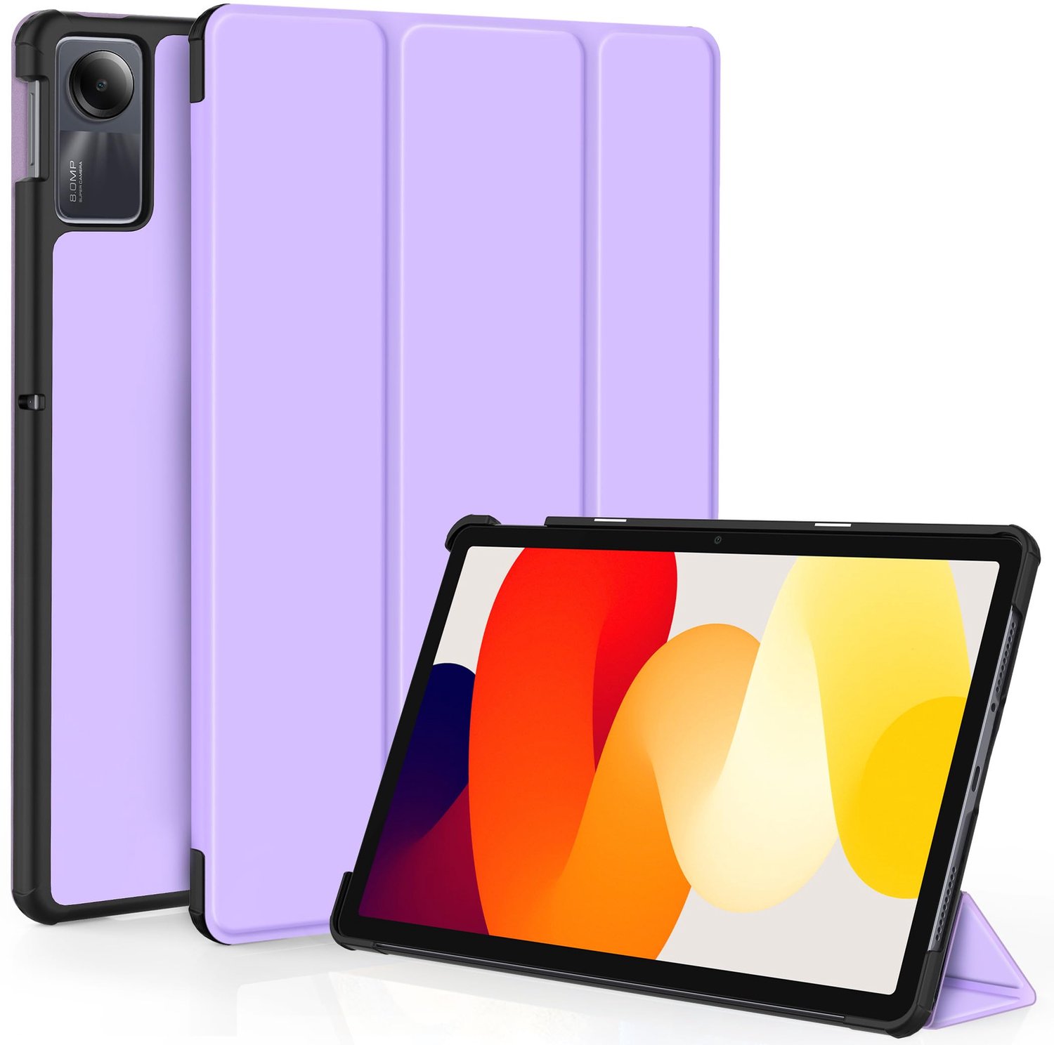 Ultra Dunne PU Leren Tablet Case voor Redmi Pad SE 11 Inch met Standfunctie
