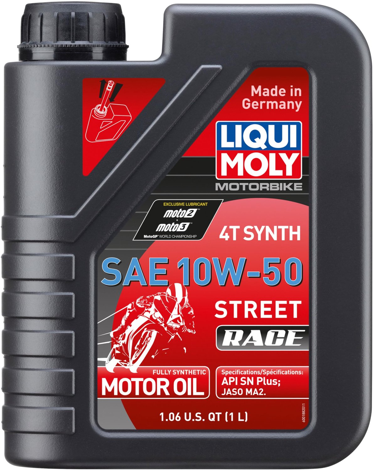Motorolie 4T Synth 10W-50 voor Motorrace