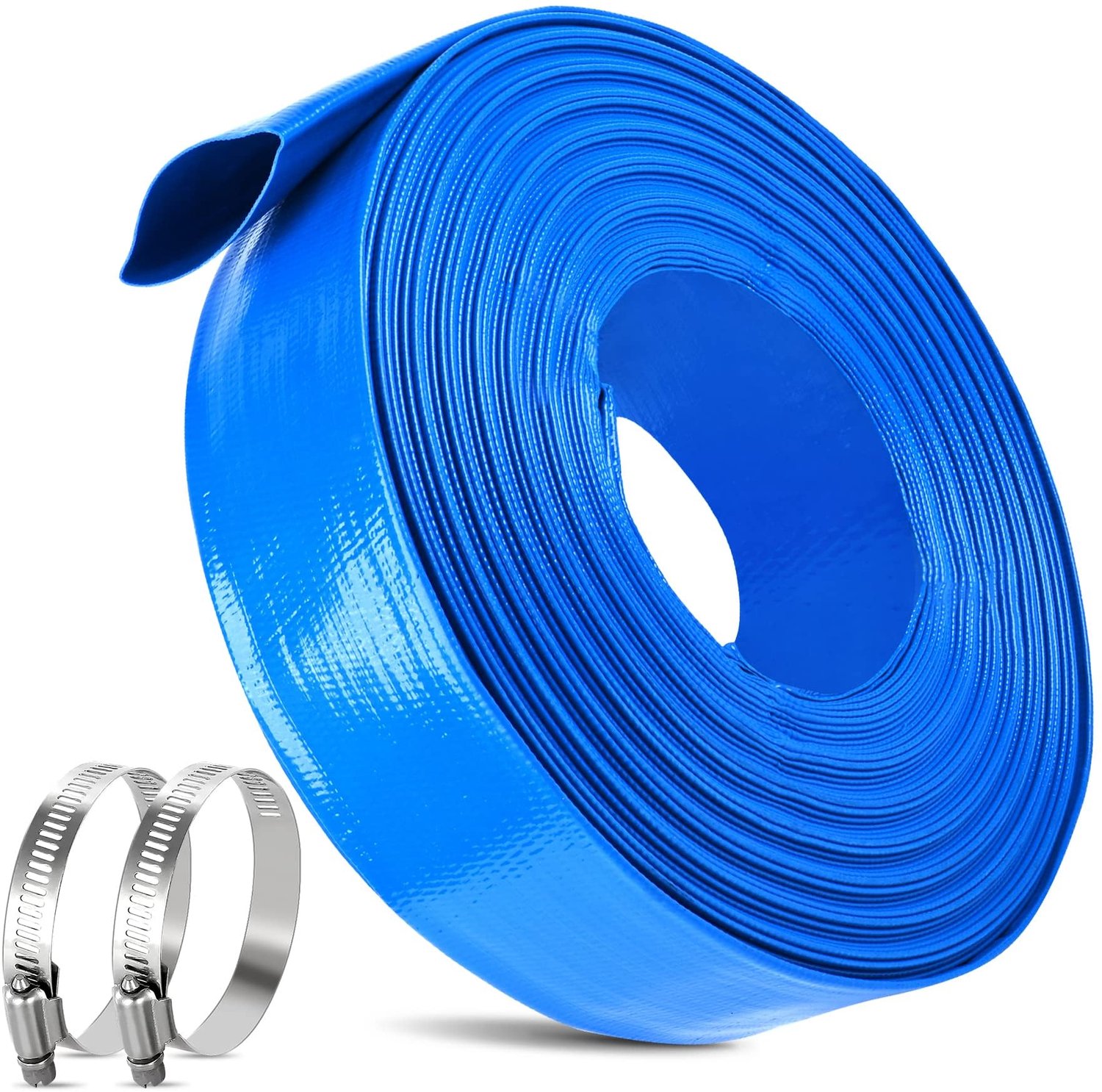 PVC Afvoerslang voor Zwembad 2 inch x 10 meter