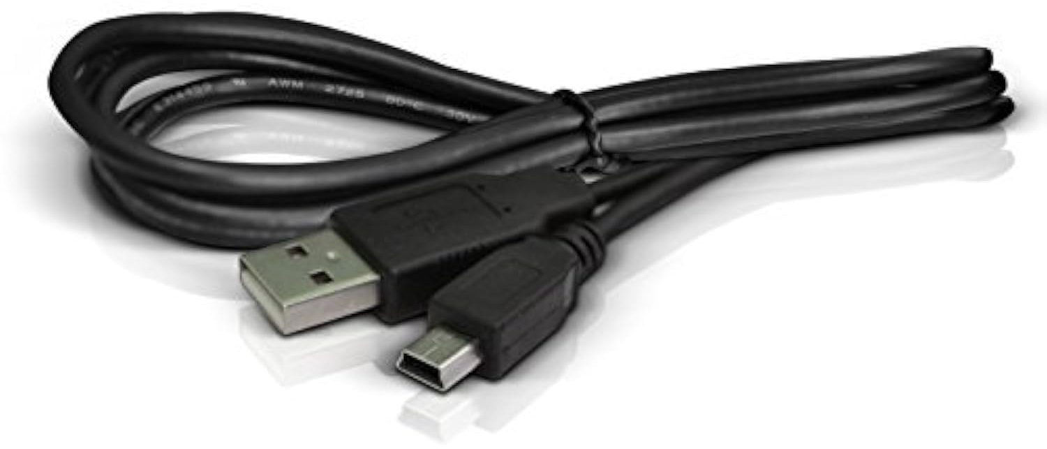 USB Kabel voor Canon Powershot IXUS ELPH - Vervangend Mini USB Kabel - Geschikt voor camera - Hoogwaardige kwaliteit - Ondersteunt snelle...