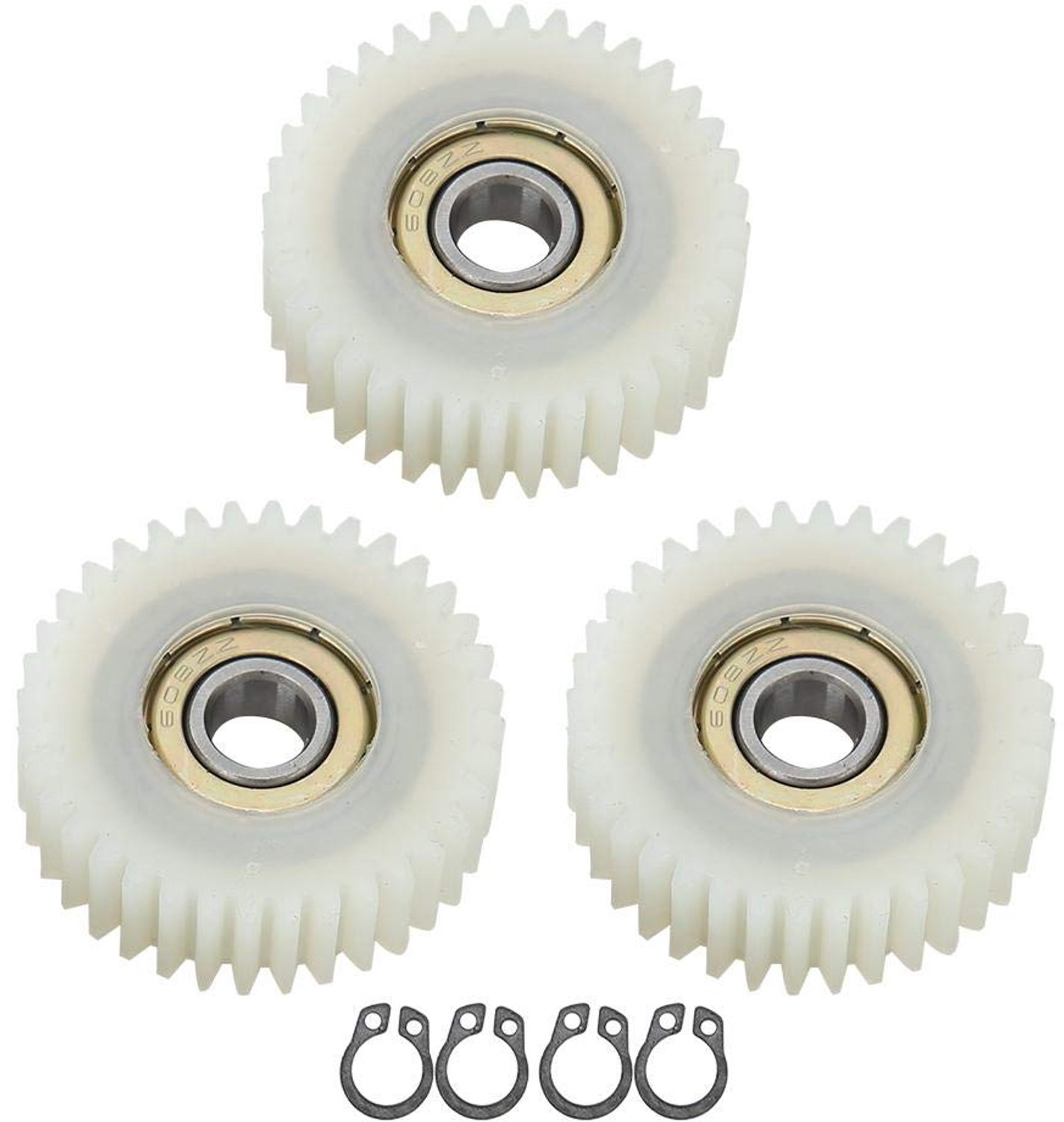Set van 3 Nylon Motor Gears voor E-Bikes