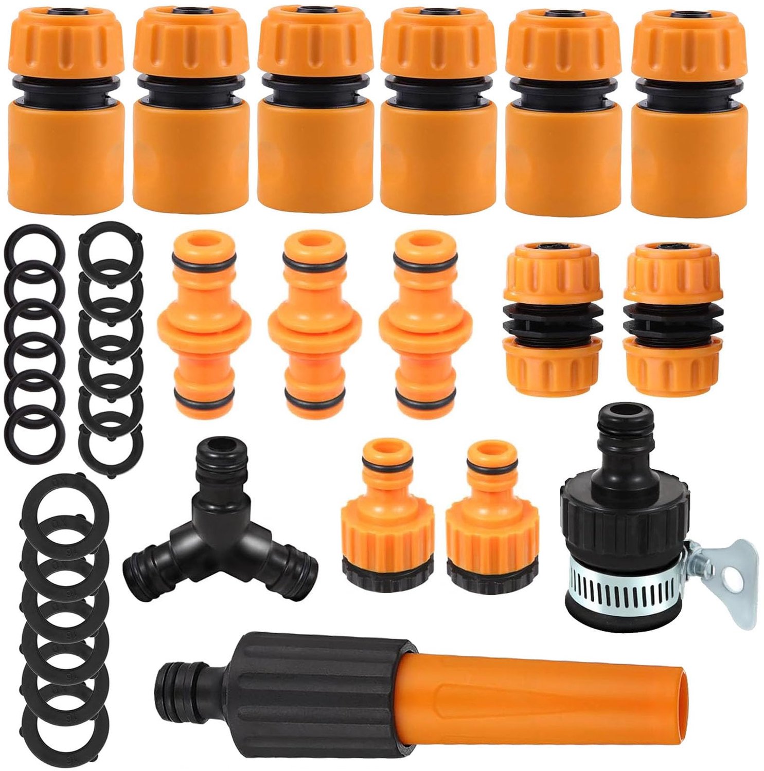 Tuinslang Aansluitset - 16 Accessoires voor Waterbeheersing