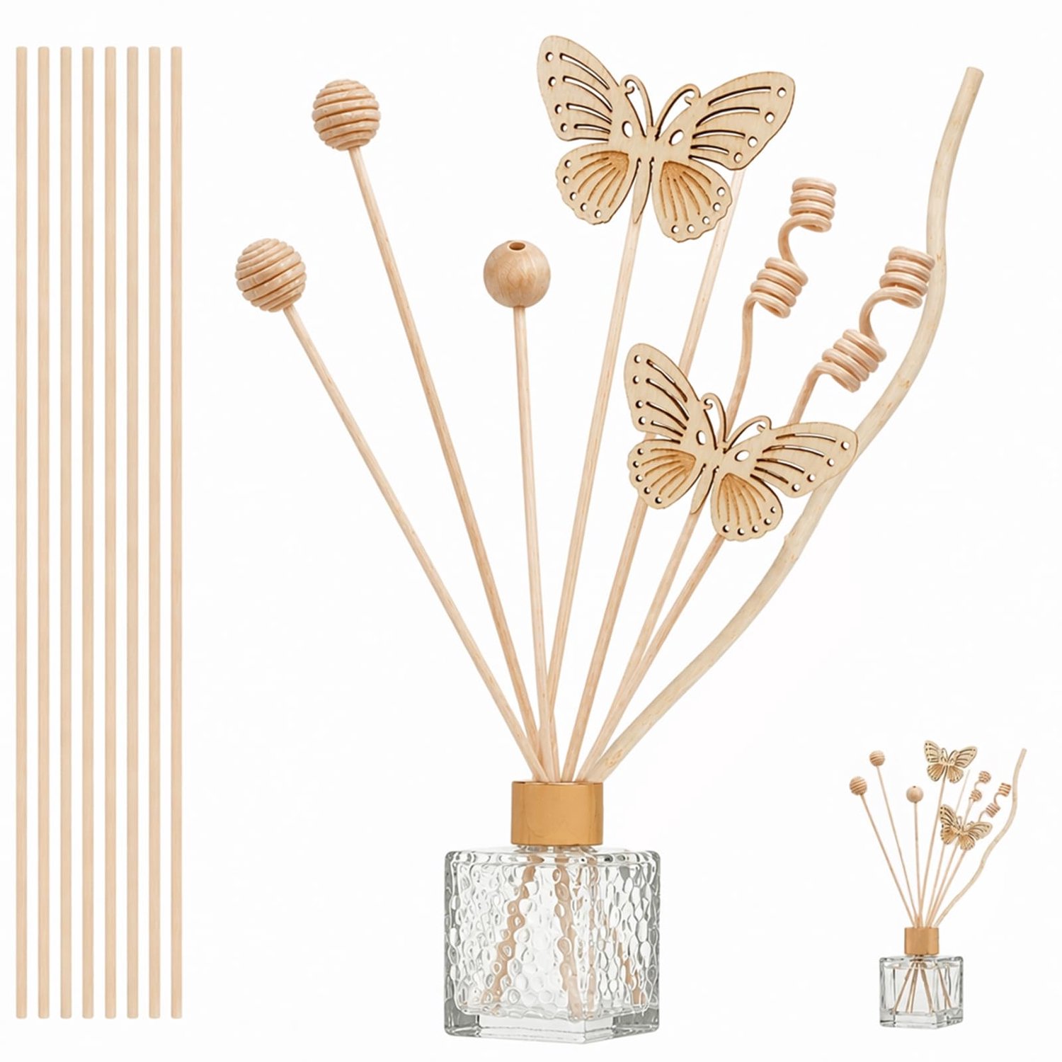 Geuren Sticks Set van 20 - Voor Woonkamer en Badkamer