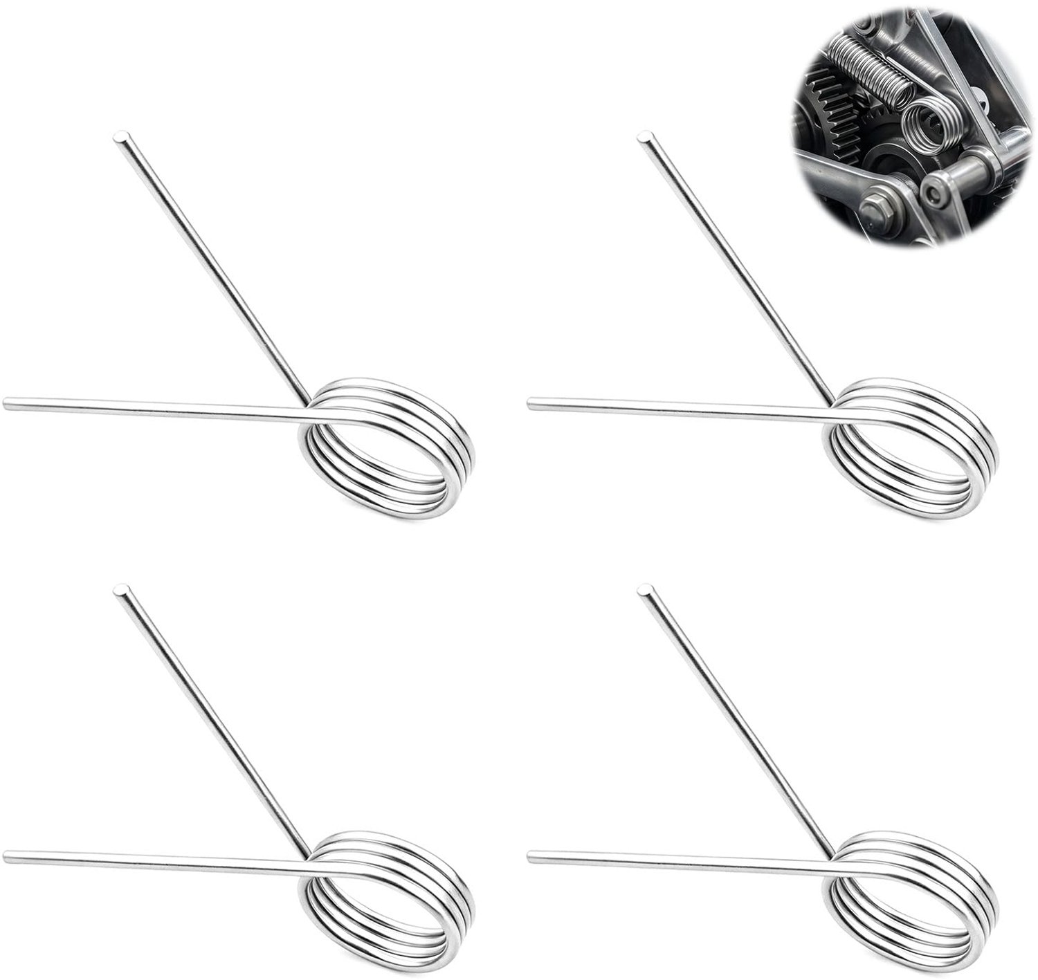 Set van 4 Torsieveren voor Auto Versnellingsbak