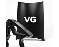 VG Capo - geschikt voor akoestische western of elektrische gitaar - zwart
