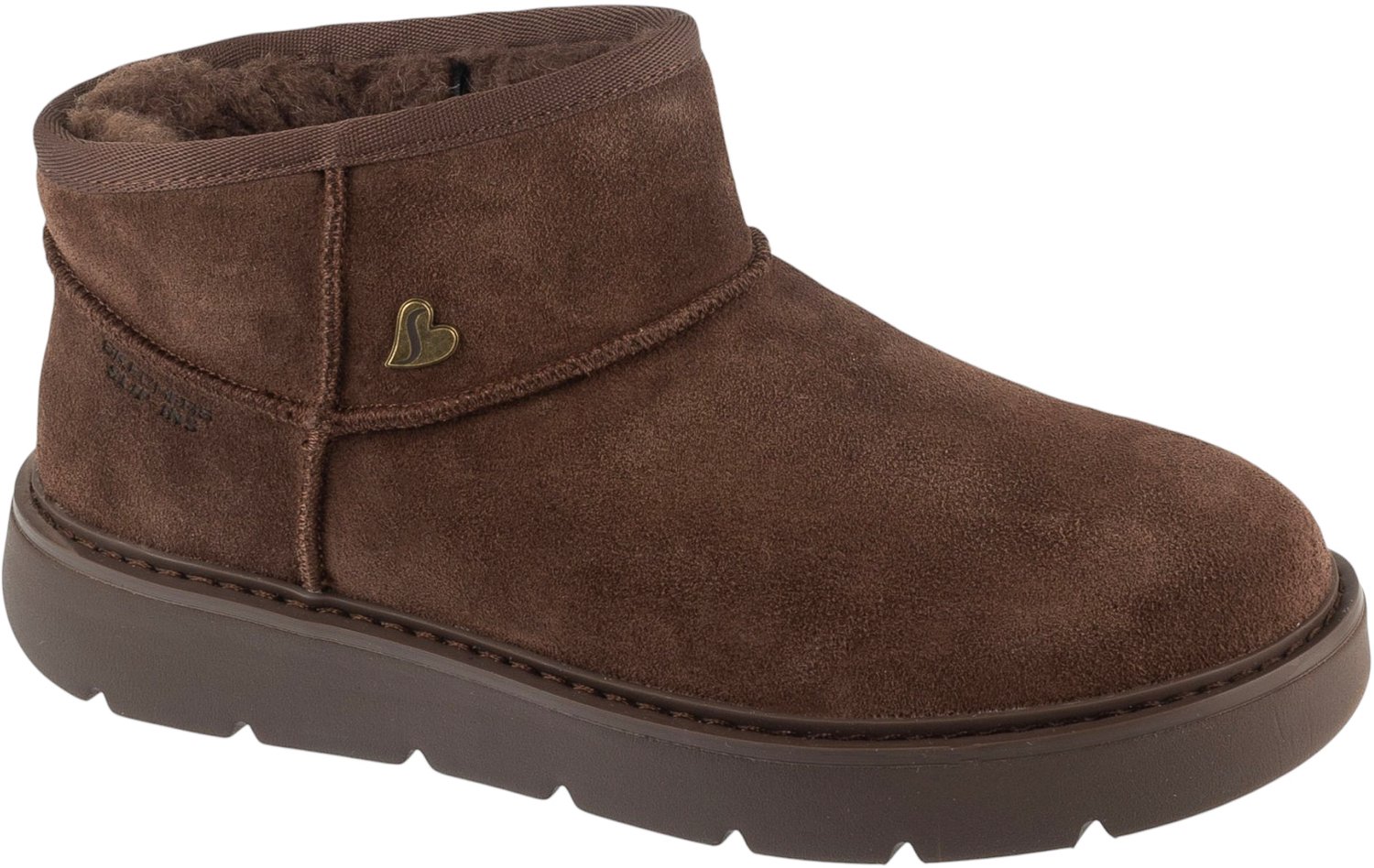 Skechers Slip-ins: Keepsakes Cozy Cozy Mini Vrouwen Laarzen 5 Bruin