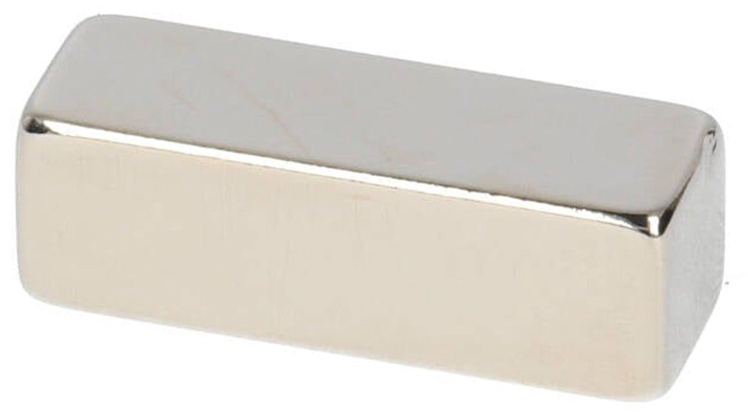 Neodymium Blokmagneet 20 x 10 x 10 mm N40 NiCuNi – 4 stuks