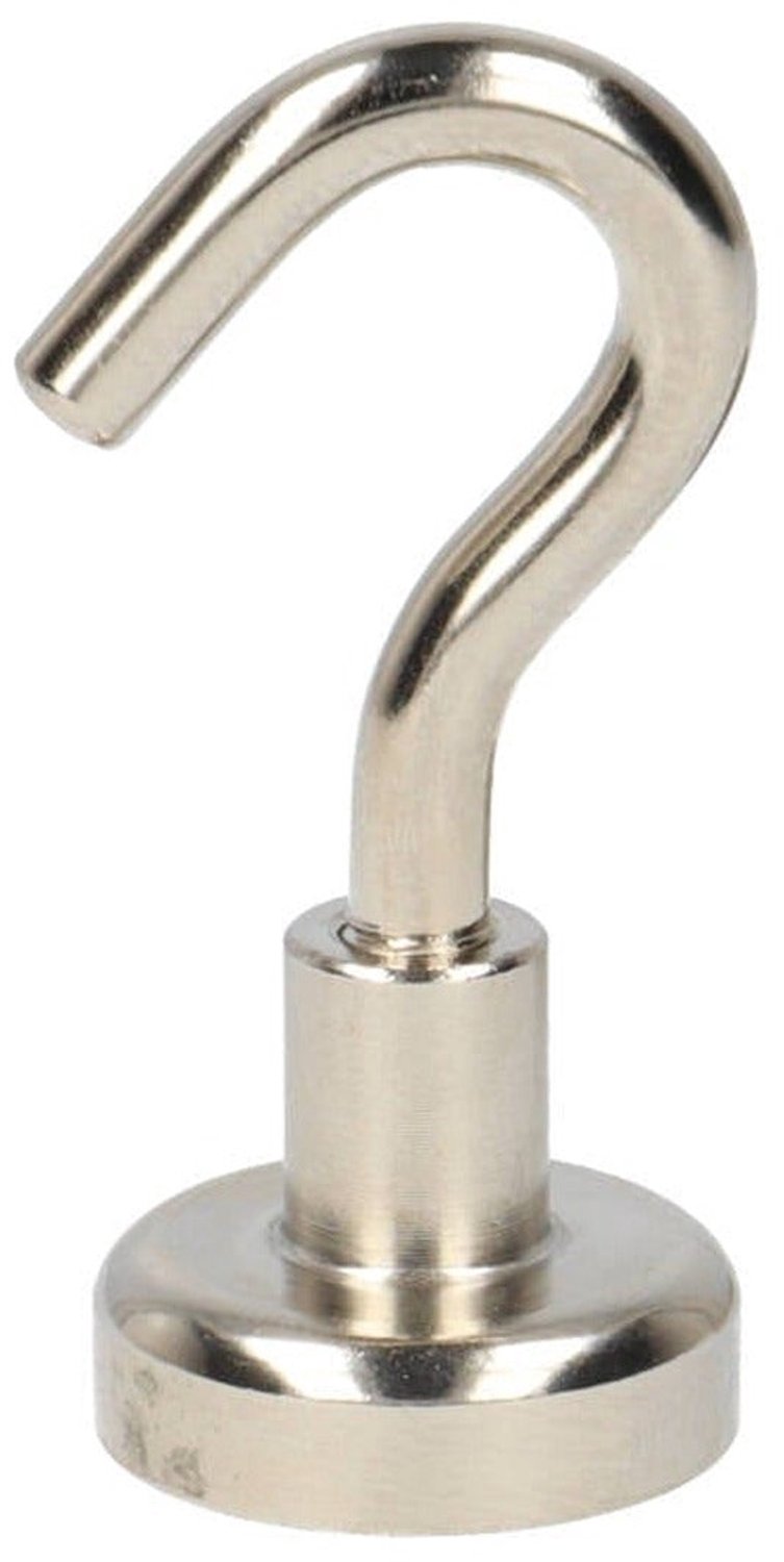 Neodymium Haakmagneet Ø13 x 5 mm N40 stalen pot NiCuNi – 8 stuks