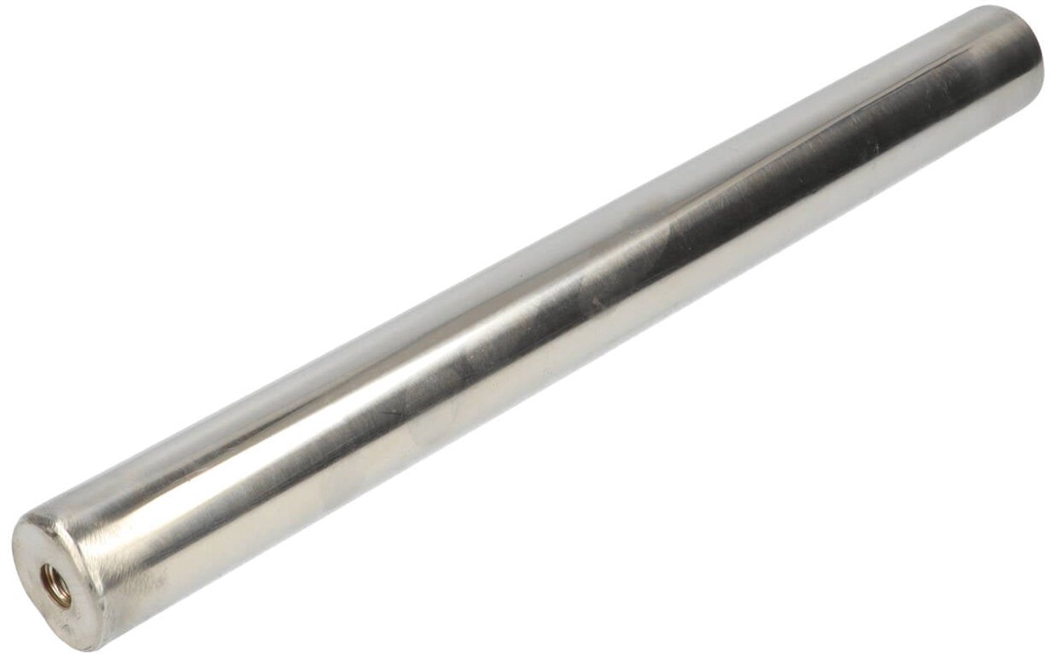Filtermagneet Neodymium RVS Ø25 × 280 mm N42 diametraal 2× binnendraad M8