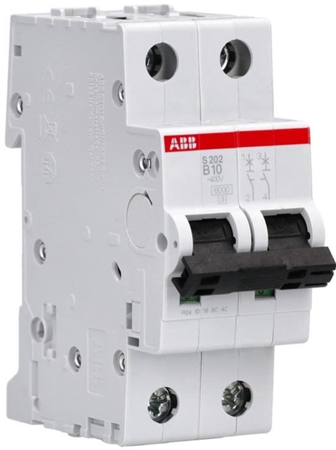 S202 B10 AUTOMATISCHE 6KA 2P