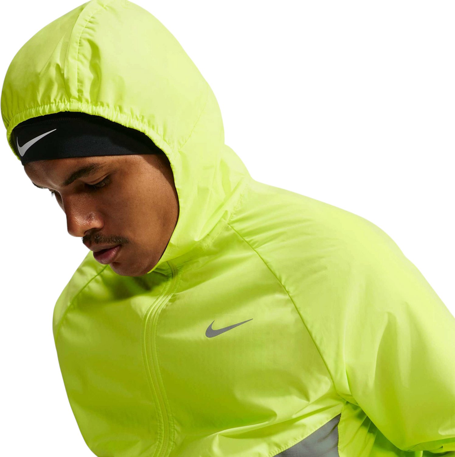 Nike Miler Therma-FIT Repel Hardloopjas Heren Lichtgeel
