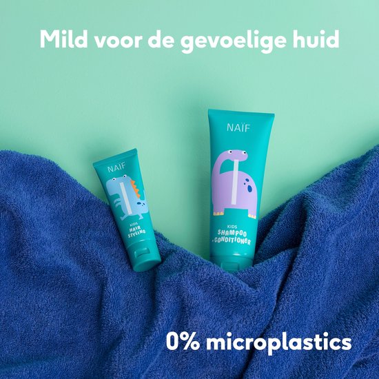 Naïf Kids Haarwax – Medium Hold – Styling Wax voor Kinderen – Vegan – Zonder Microplastics – 75g — afbeelding 5