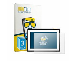 BROTECT - Screenprotector voor Nixplay Klassischer 10.1" HD-Touchscreen - Folie Beschermfolie Beschermglas matte 3 Stuks