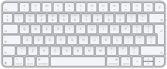Apple Magic toetsenbord Universeel USB + Bluetooth QWERTY Engels Wit — cadeau in Elektronica - foto 2