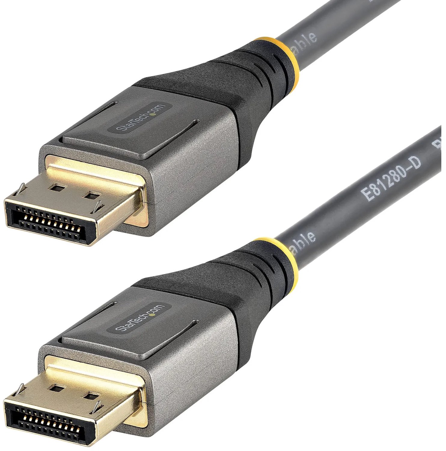 StarTech.com 30cm DisplayPort 1.4 Kabel, 8K 60Hz, 4K 120Hz, Ultra HD Video DP Kabel, DP 1.4 Kabel voor Monitors/Displays, HDR10/HBR3/MST/DSC/HDCP 2.2, DisplayPort naar DisplayPort Kabel, M/M
