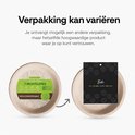 Bruine composteerbare borden van 7 inch met productinformatie over verpakkingsvariaties.