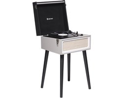 Denver Platenspeler Bluetooth - Ingebouwde Speakers - FM Radio - Auto-stop - Retro - VPR250
