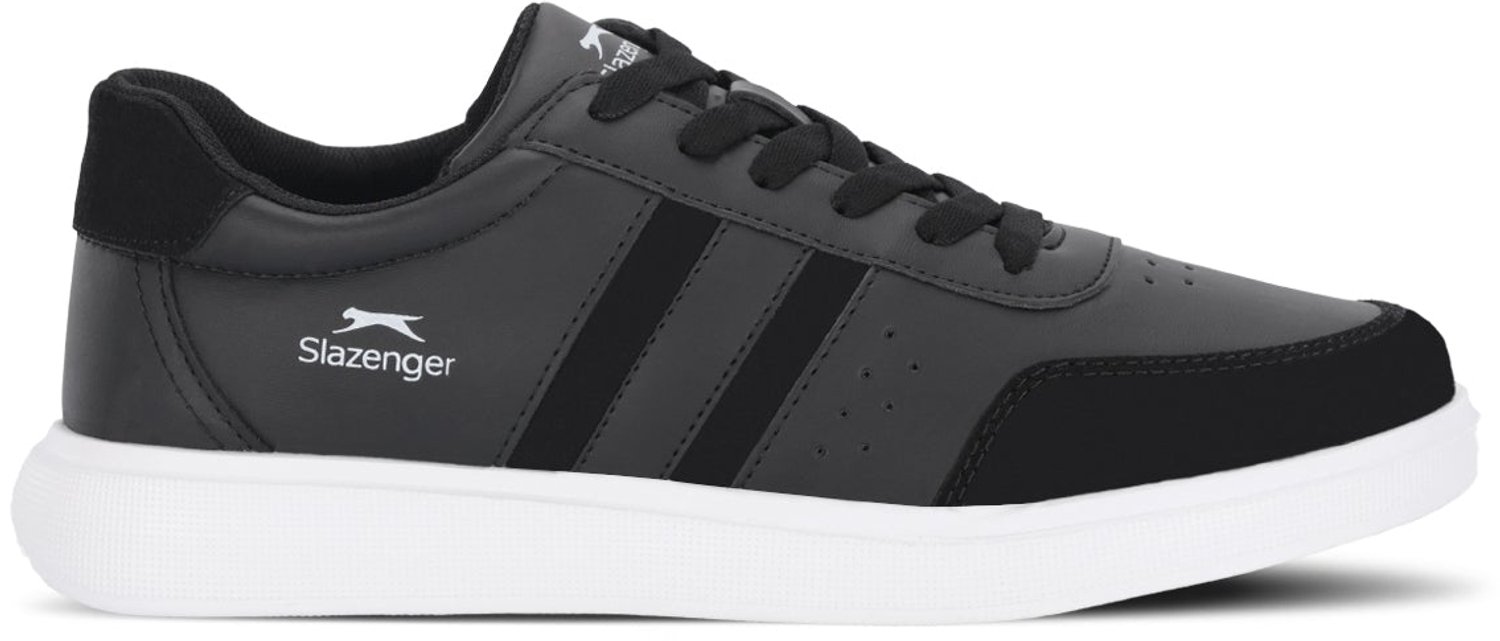 Slazenger Dallas Heren Sneakers - Zwart / Wit