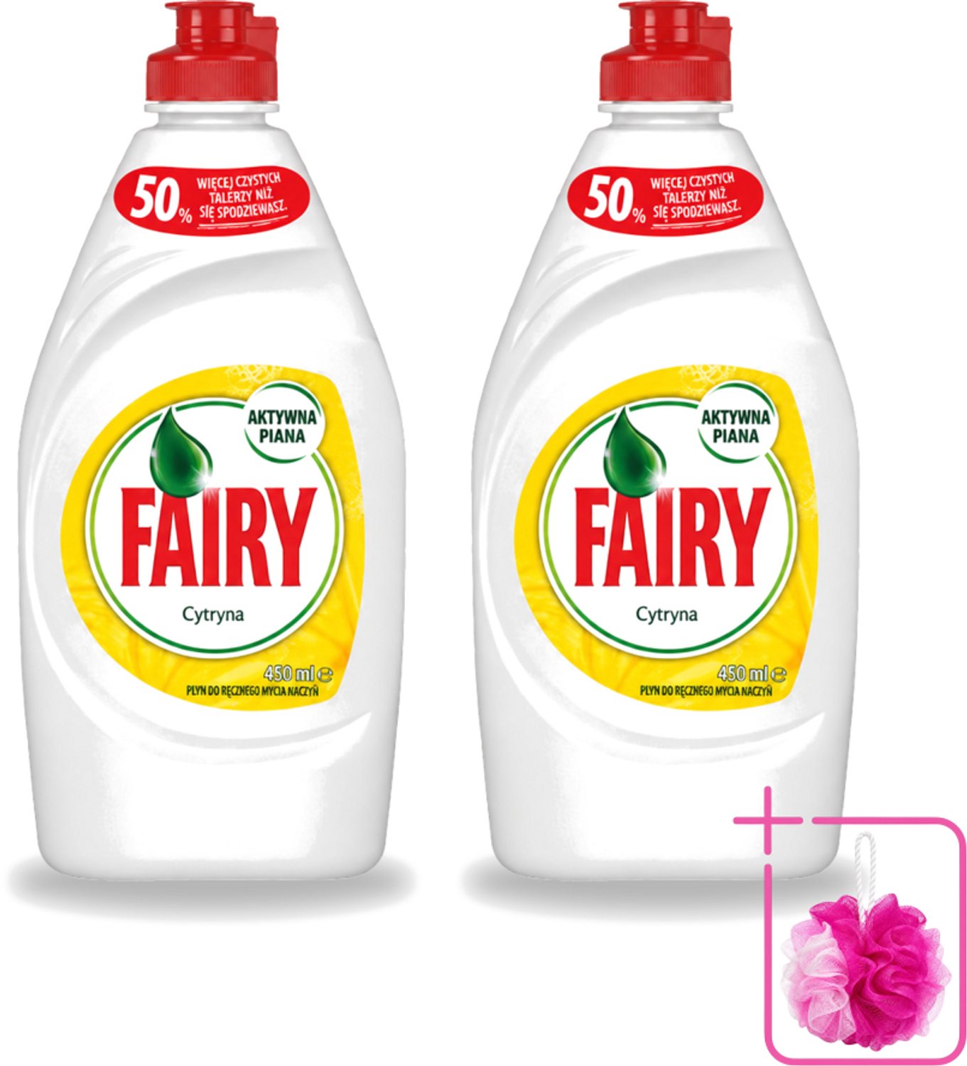 2 x Fairy – Afwasmiddel – Citroen – 450 ml - Bulkverpakking - Afwasmiddel citroen - Vaat reinigen