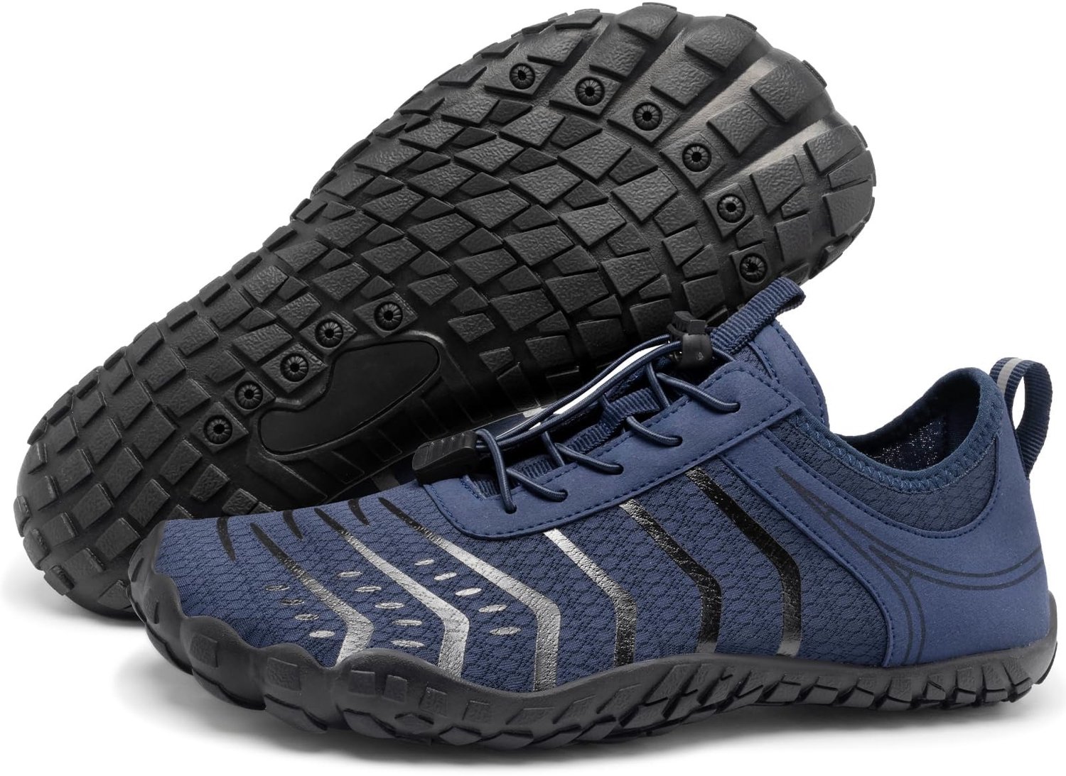 Famanu – Wandelschoenen voor volwassenen met brede teenbox waterdicht unisex Wit