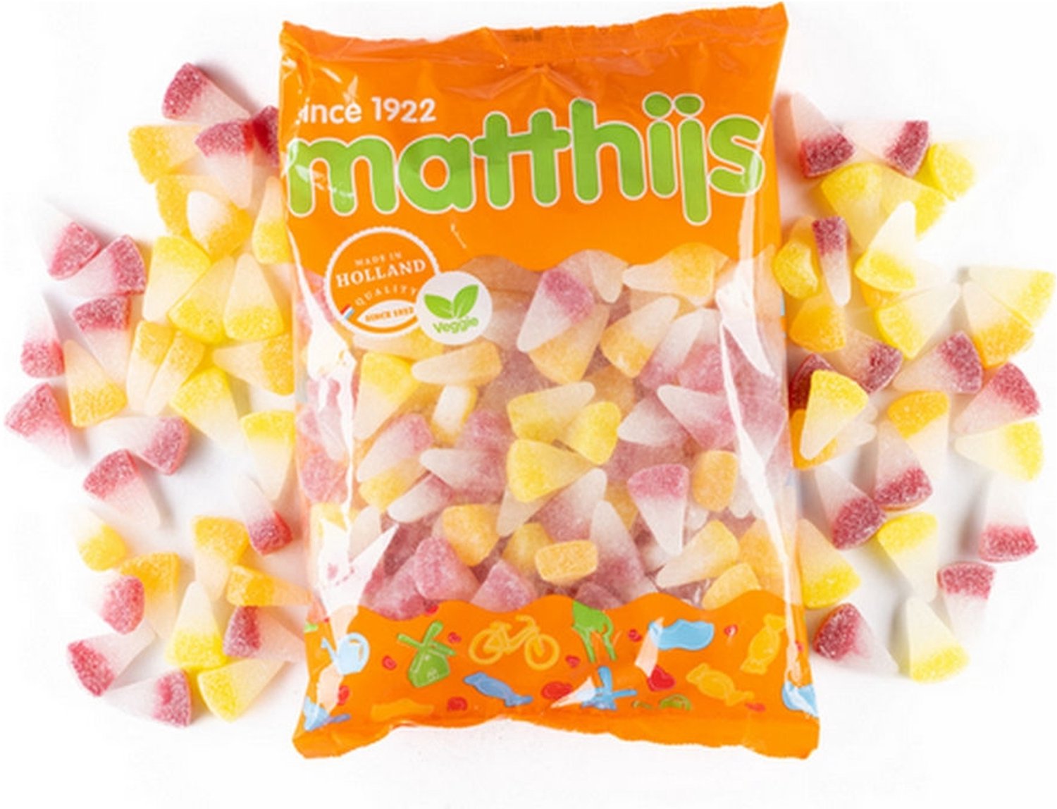 Matthijs - Gesuikerde Tropische Partjes Veggie - 1 Kilo