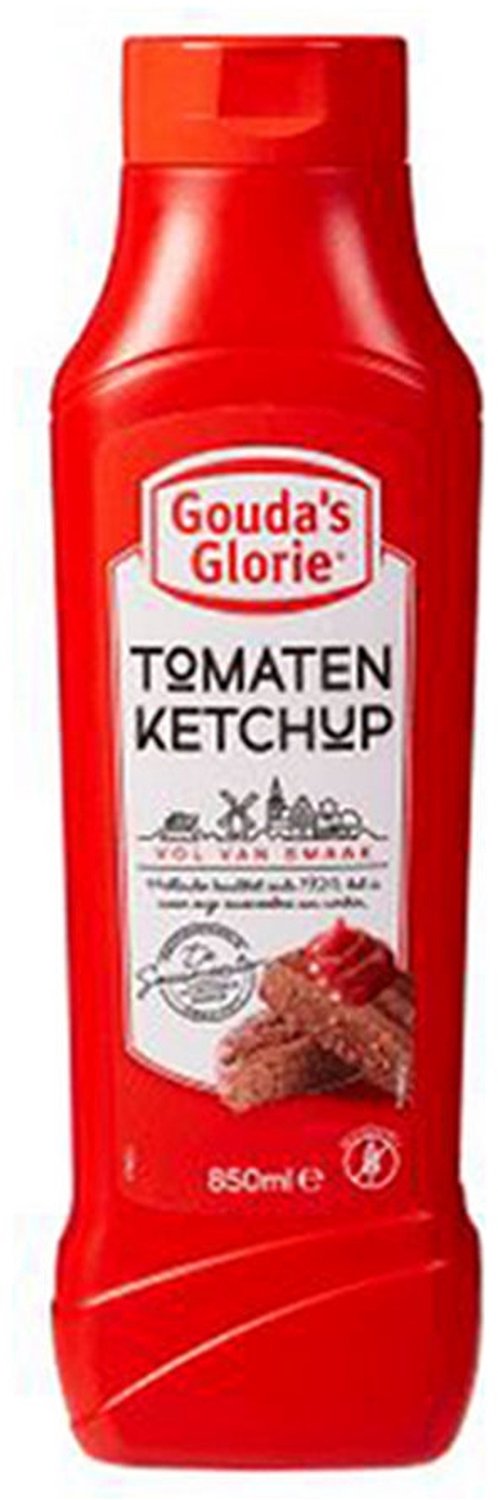 Gouda's Glorie | Tomatenketchup | 850 ml | Omdoos 8x