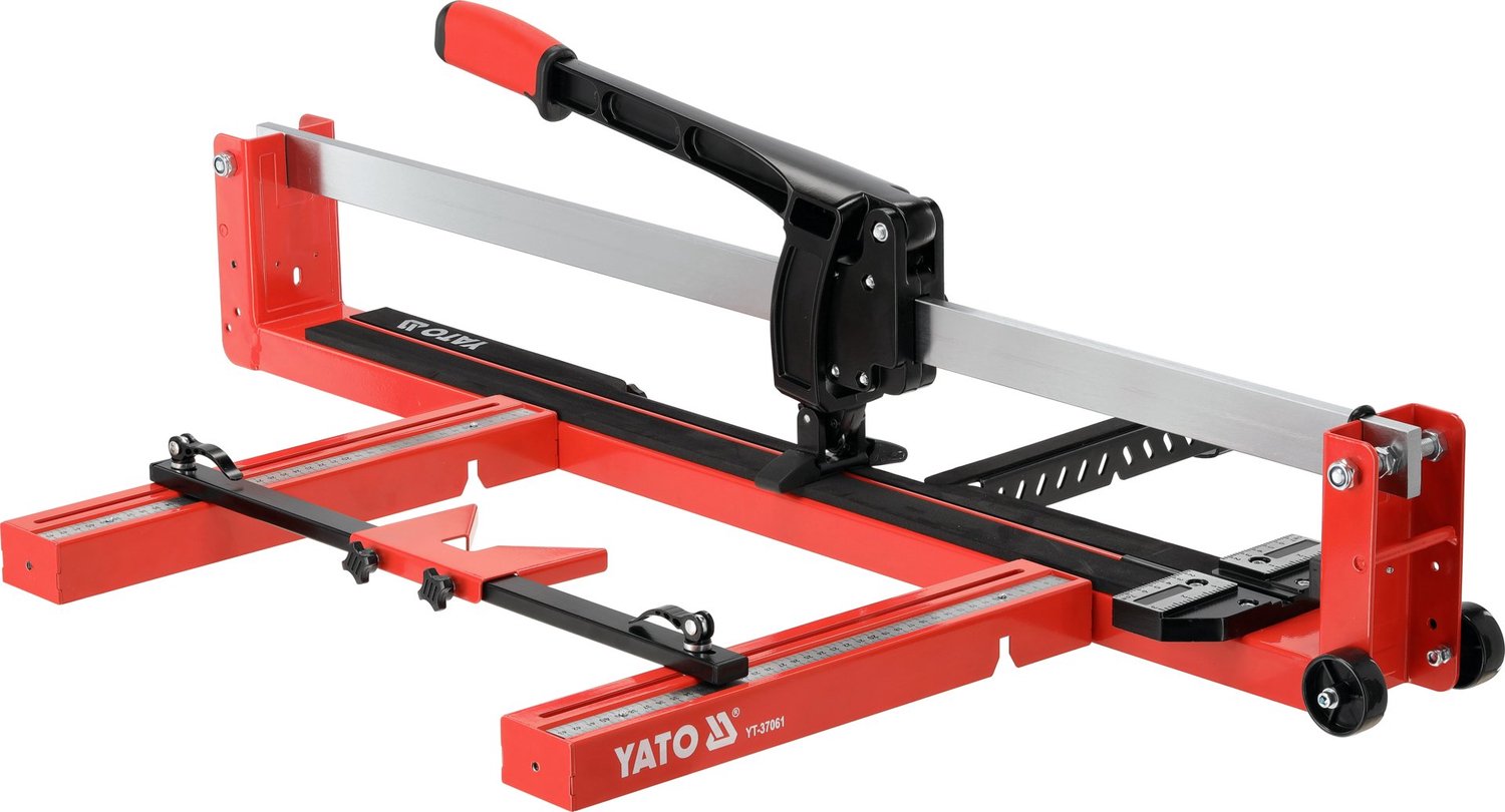YATO YT-37061 Professionele Handmatige Tegelsnijder 800 mm - Snijdikte tot 16 mm - Met Hardmetalen Snijwiel YG6X (22x6x6 mm) - Hoekverstelling 0-45° voor Keramiek & Plavuizen