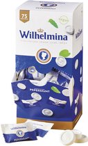 Wilhelmina pepermunt vegan 75 stuks - Doos 6 stuks