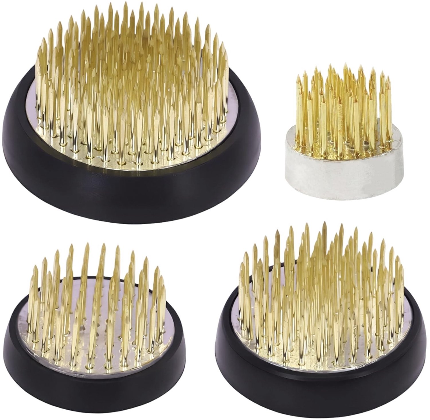 Ikebana Kenzan Bloemenstandaard, Set van 4 Stuks