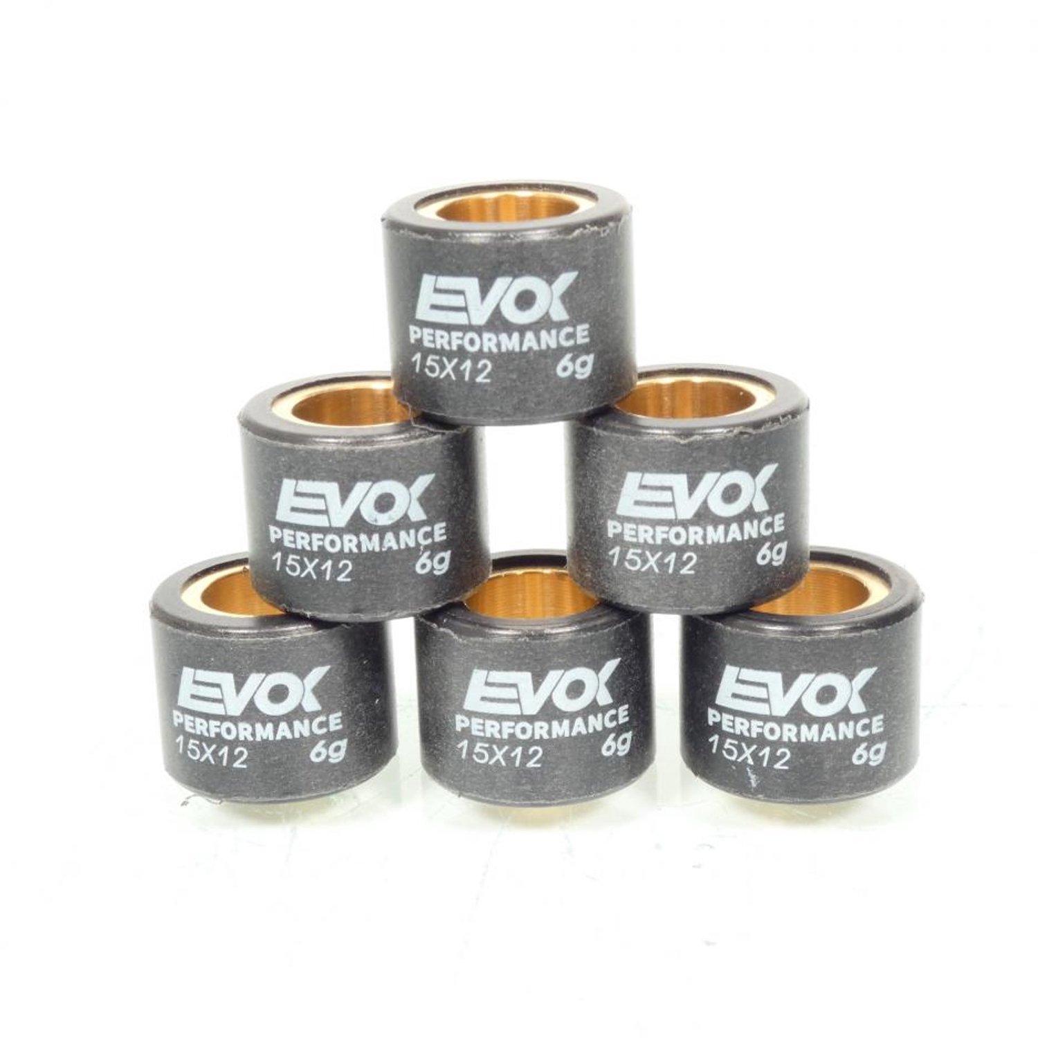 Variateurrol EVOK voor Scooter Italjet 50 Torpedo 15x12 6Grs / S41000030P004 Nieuw