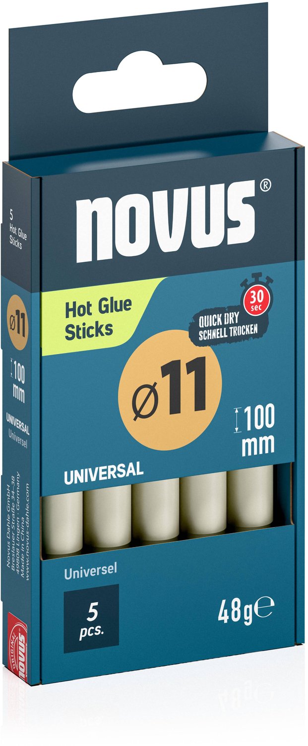 Novus Lijmpatronen 11 mm universeel - 5st