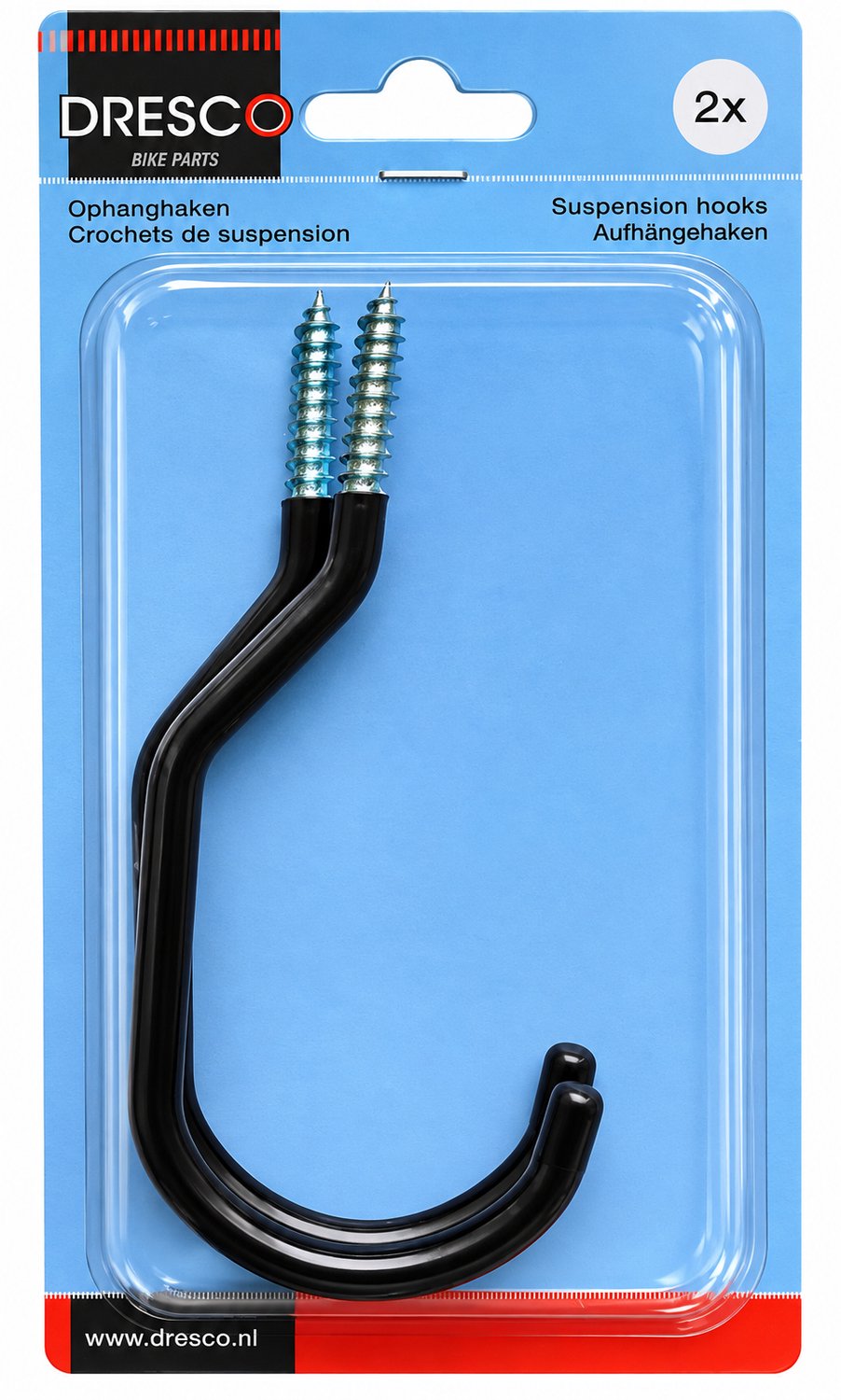 Dresco - Bike parts - 2 stuks - Ophanghaken - Fietshaken - Ophangen
