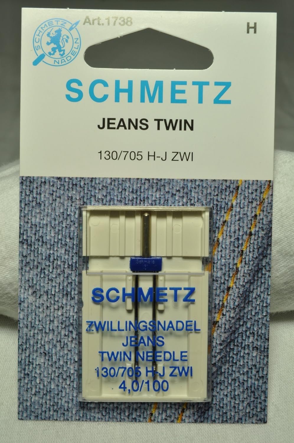 Schmetz Tweelingnaald Jeans Naaimachine Naalden 2.0mm