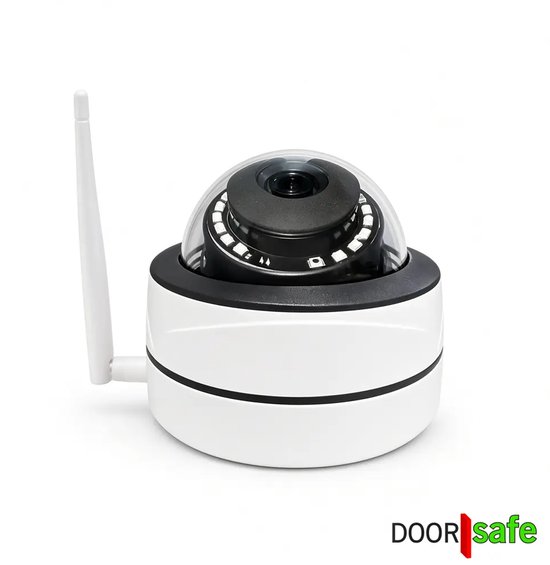 Doorsafe 3125 | 4MP Dome Beveiligingscamera met 12 infrarood LED’s | type ‘dome’ | metalen behuizing | voor buiten | internet via 2,4 & 5 Ghz WiFi & Netwerkkabel | met ONVIF — afbeelding 4