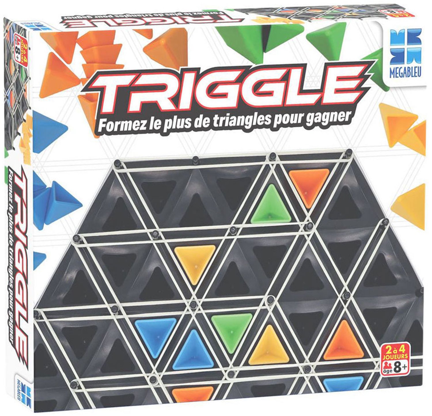 Megableu Triggle – strategiespel – 2 tot 4 spelers – 8+