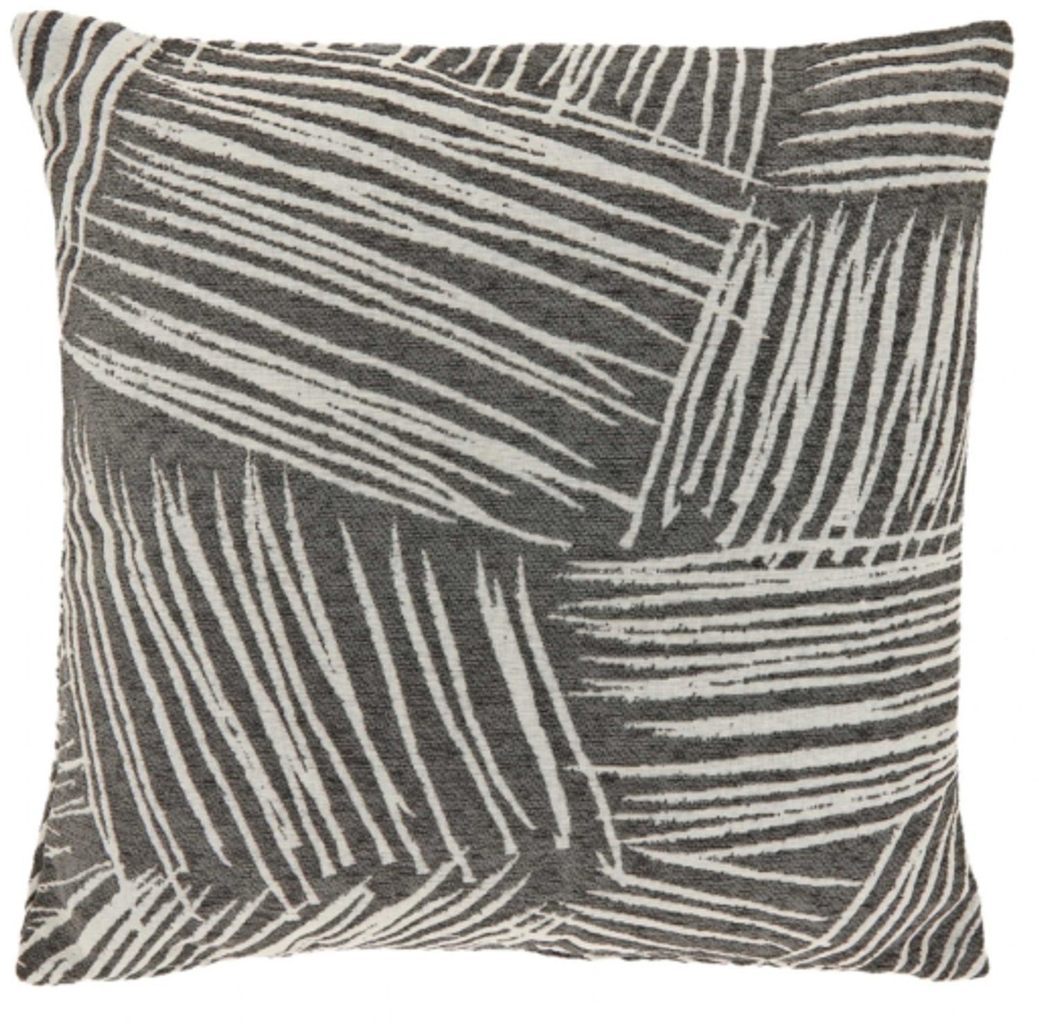 Unique Living kussen Perla dark grey 45 x 45 cm
