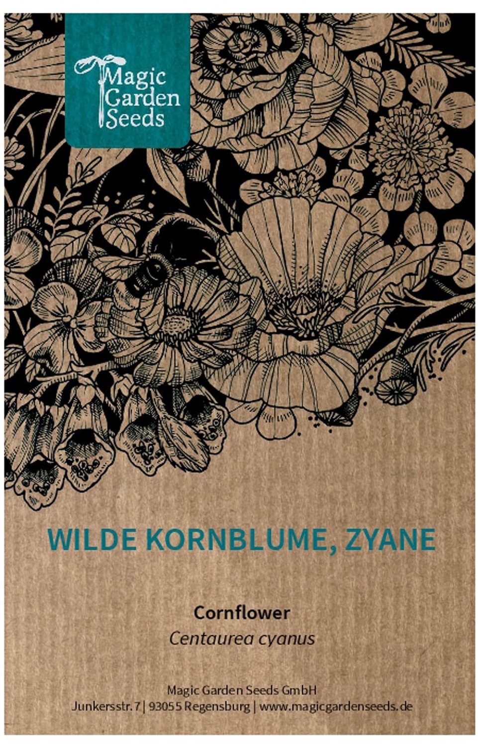200 Zaden van Korenbloem voor Een Prachtige Tuin