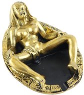 Asbak Vrouw - Asbak - Asbakken - Asbak voor buiten - Asbak buiten - Bar accessoires - Kroeg accessoires - Asbakje - Asbak goud - Cave & Garden