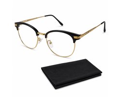 Computerbril Premium - Blauw Licht bril - Beeldschermbril - Blue Light Glasses - Blauw Licht Bril Zonder Sterkte - Blauw Licht Bril Filter Brillen - Blue Light Filter Bril - Blauw Licht Filter Bril - Gaming Bril - Game bril