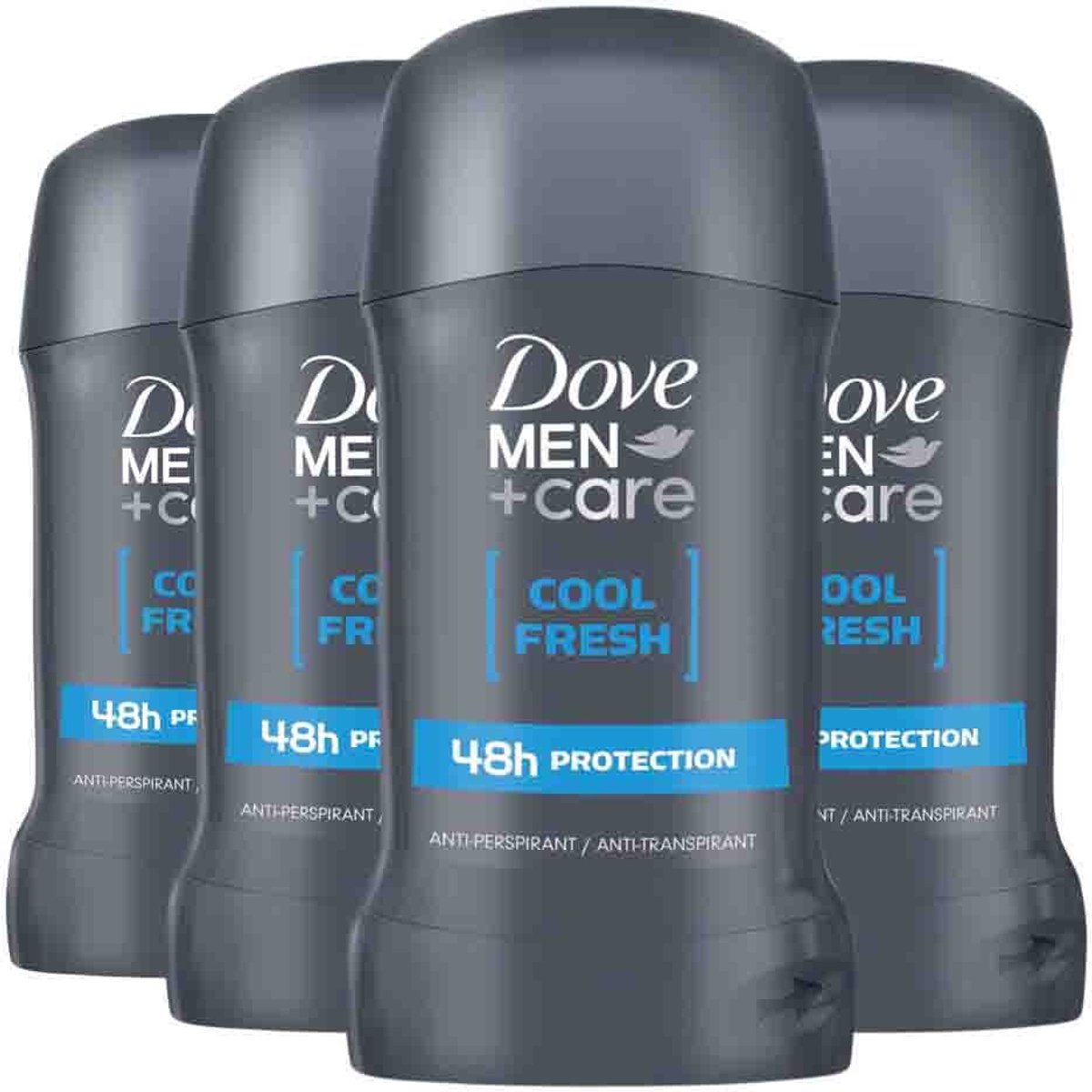Dove - Men+ Care Advanced Deo Stick Fresh - 4 x 50 ml - Voordeelverpakking