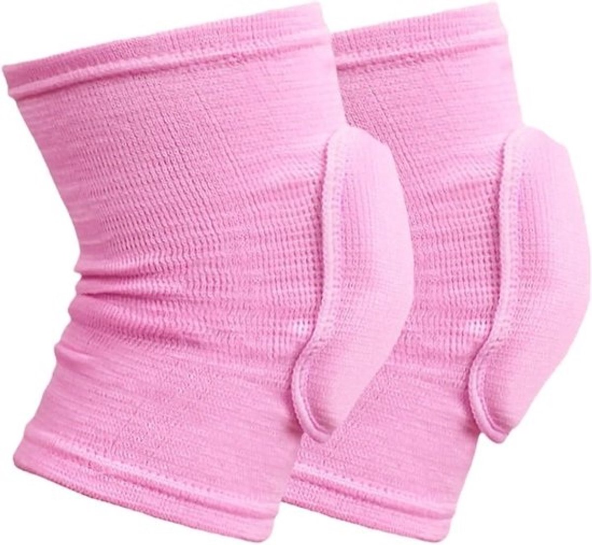 Sport Kniebeschermers - Kniebrace Volwassenen Kind - Blessure Preventie - Verdikte Spons Pads - Maat S - Roze