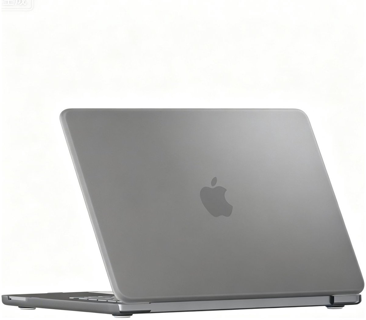 Mobigear Laptophoes geschikt voor Apple MacBook Neo 13 Inch (2026) Hoes Hardshell Laptopcover MacBook Case | Mobigear Matte - Grijs - Model A3404