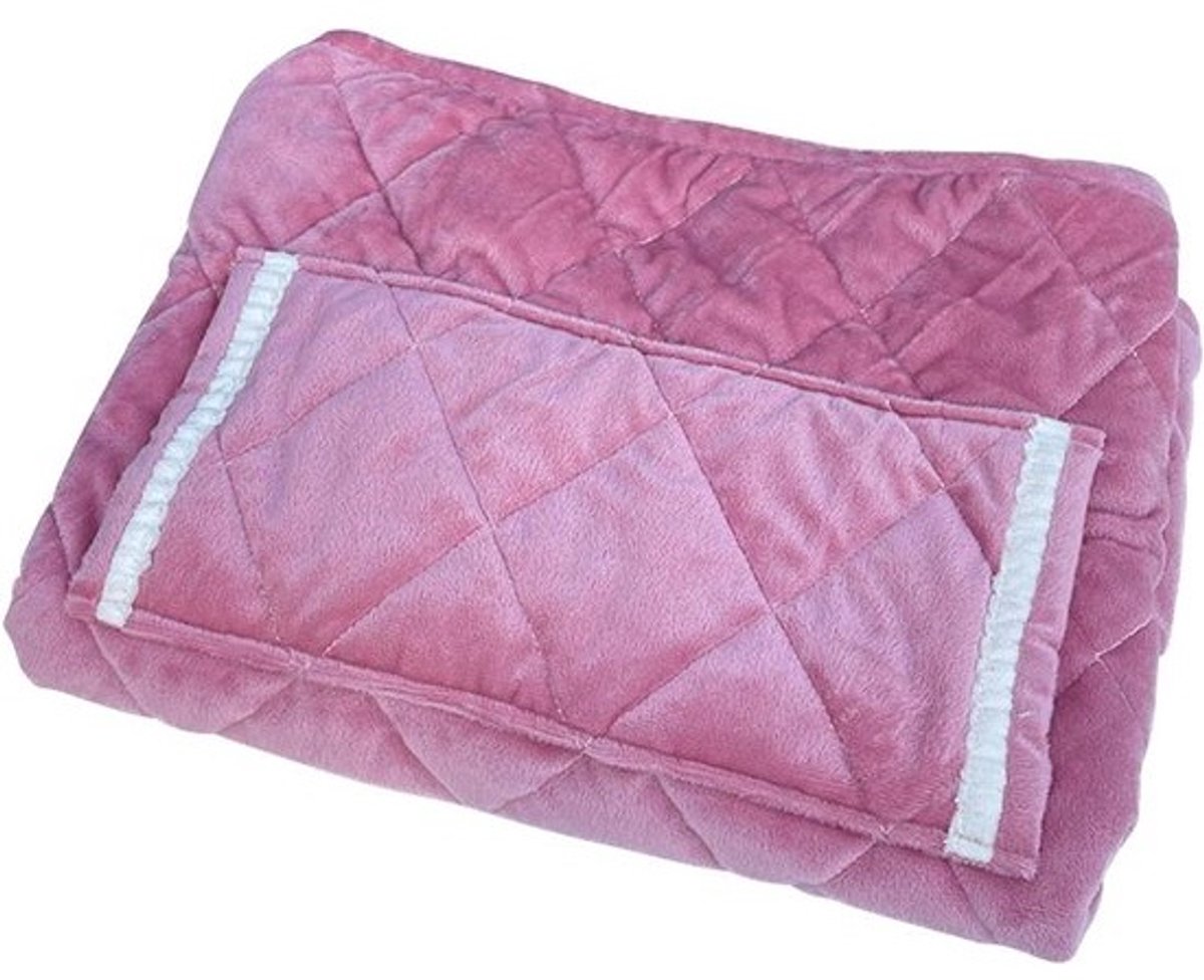 Verwarmde Deken - Elektrisch Kleed - Comfort Verhogend - Snel Warm - 60 x 80 cm - Grijs