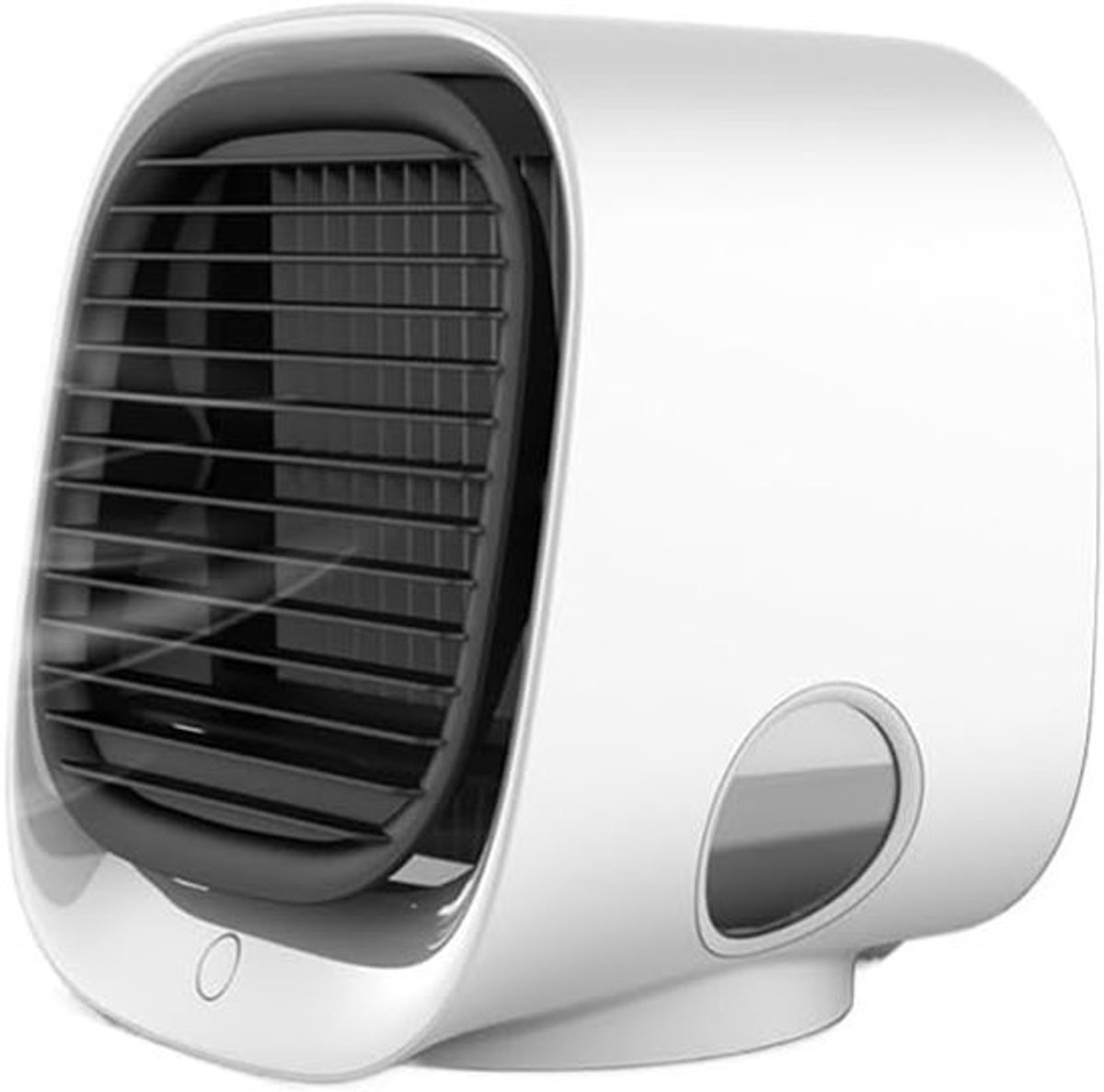 Luchtkoeler Ventilator - Persoonlijke Cooler - Persoonlijke Koeling - Drie Snelheden - Compact Formaat - Wit